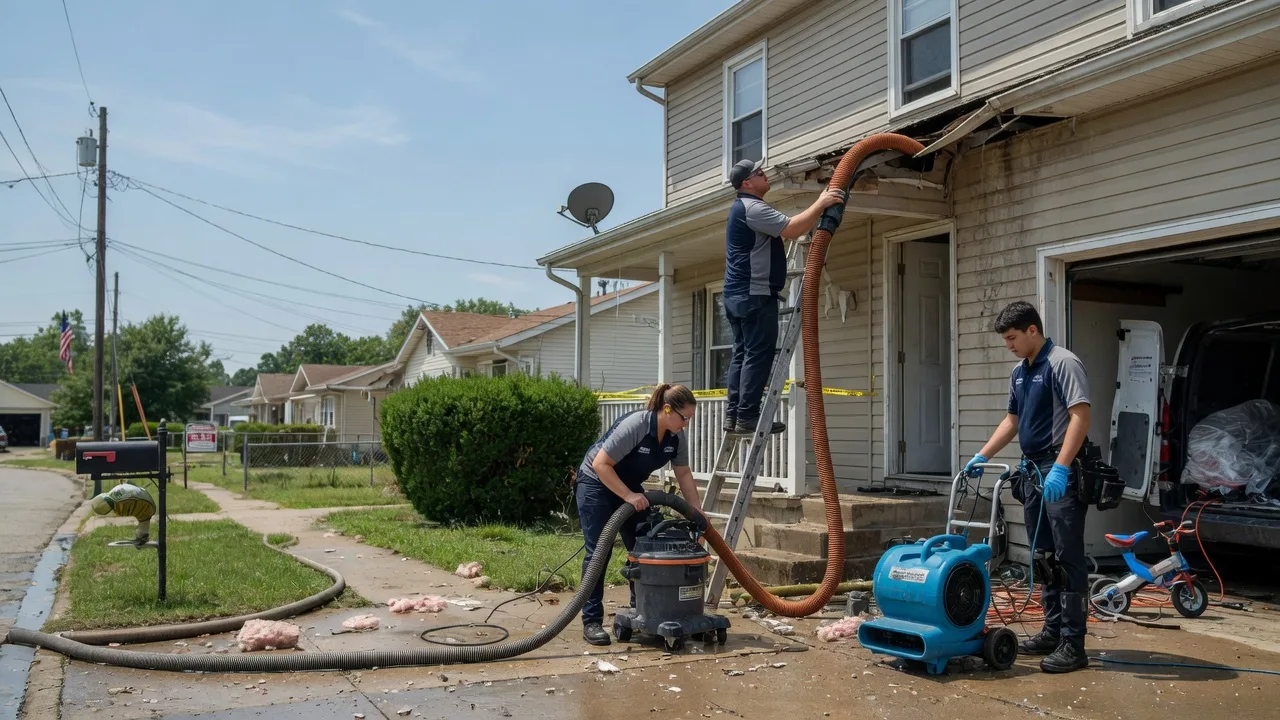 Water Damage Restoration in Upperglade, WV near me